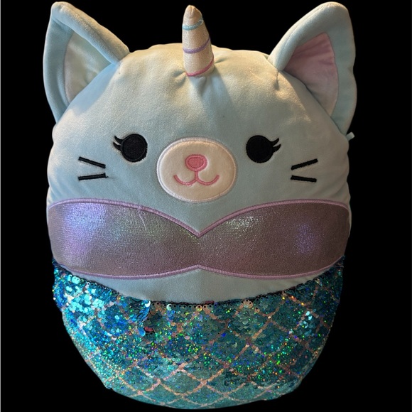 Squishmallows Other - Squishmallows mermaid cat plush